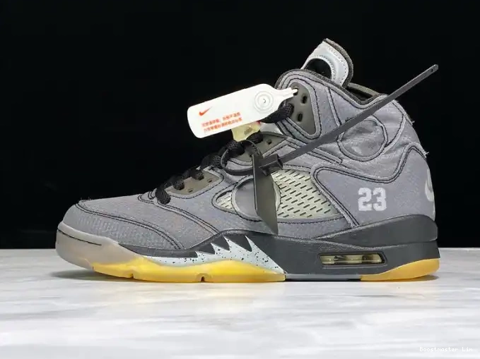 x Off-White Black Air CT8480-001 Jordan 5 0505